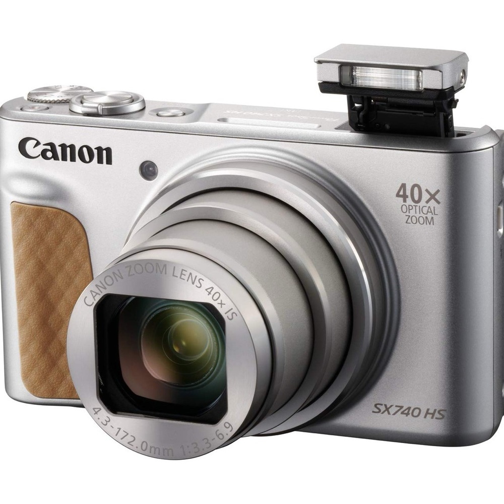BNIB: Canon Power Shot SX740 HS Digital Camera - Silver